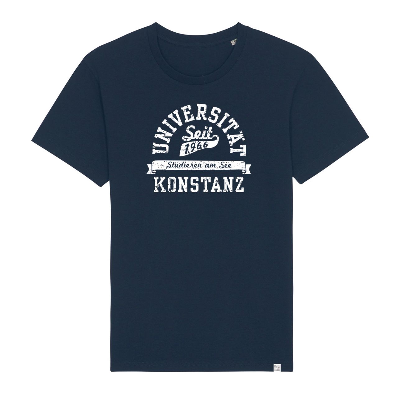 Herren Organic T-Shirt, navy, berkley