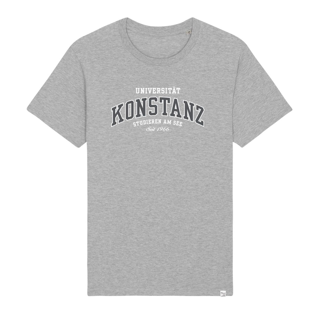 Unisex Organic T-Shirt, heather grey, texas