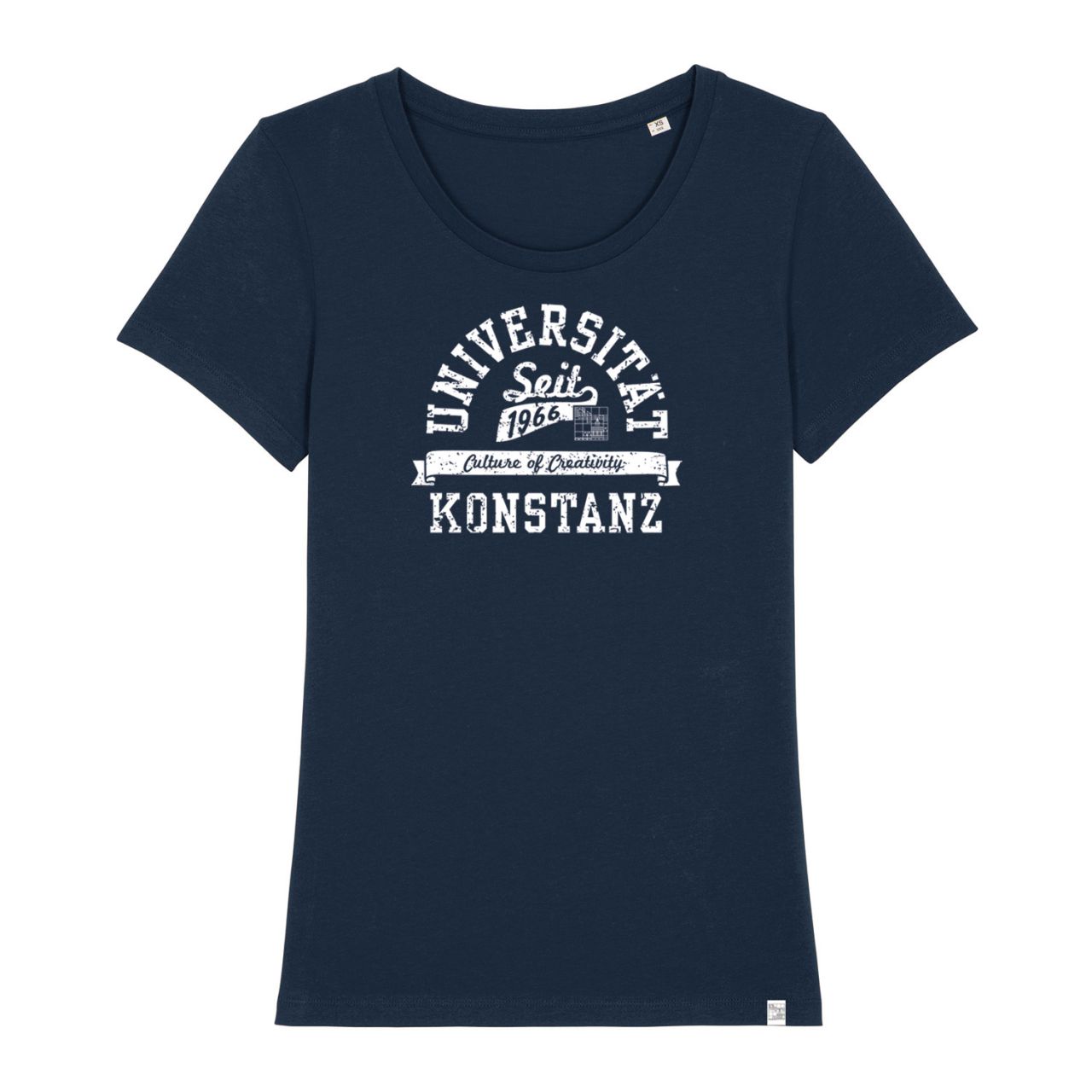 Damen Organic T-Shirt, navy , berkley