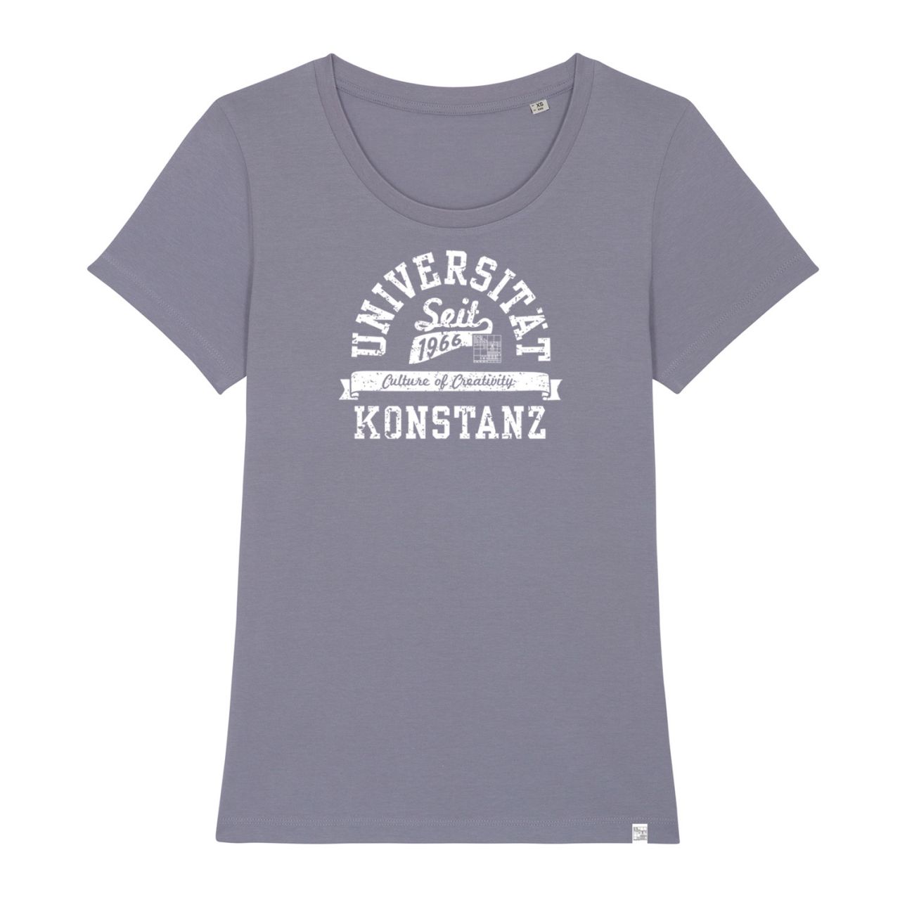 Damen Organic T-Shirt, lava grey, berkley