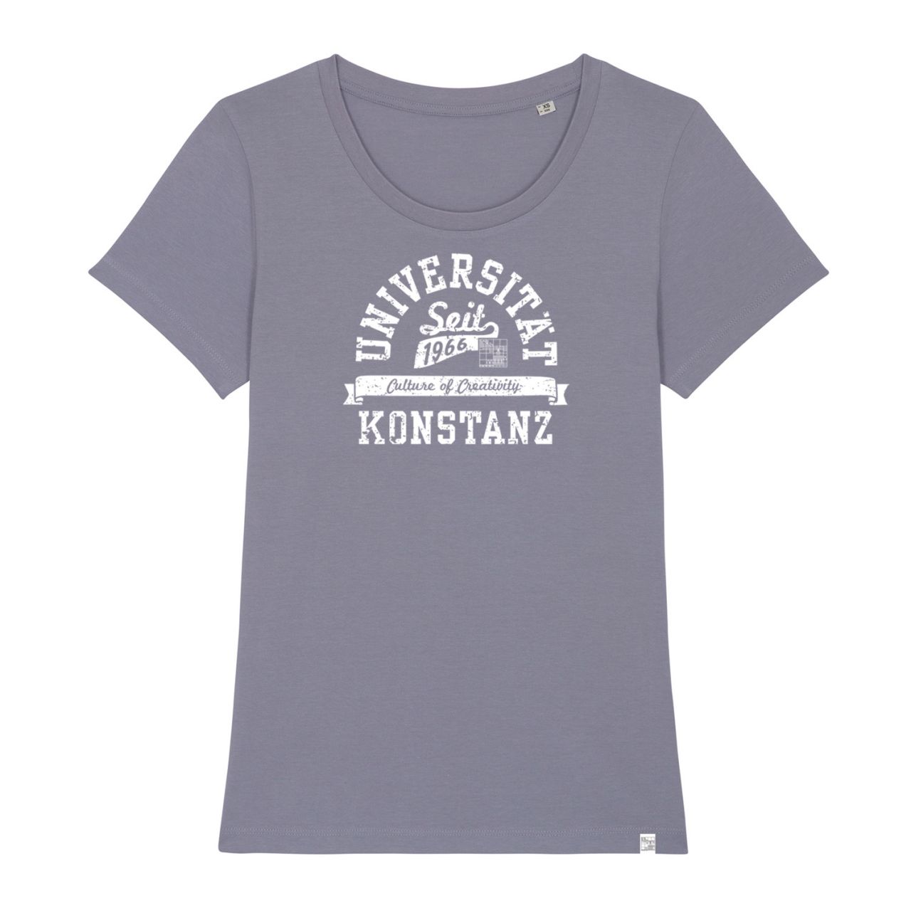 Damen Organic T-Shirt, lava grey, berkley
