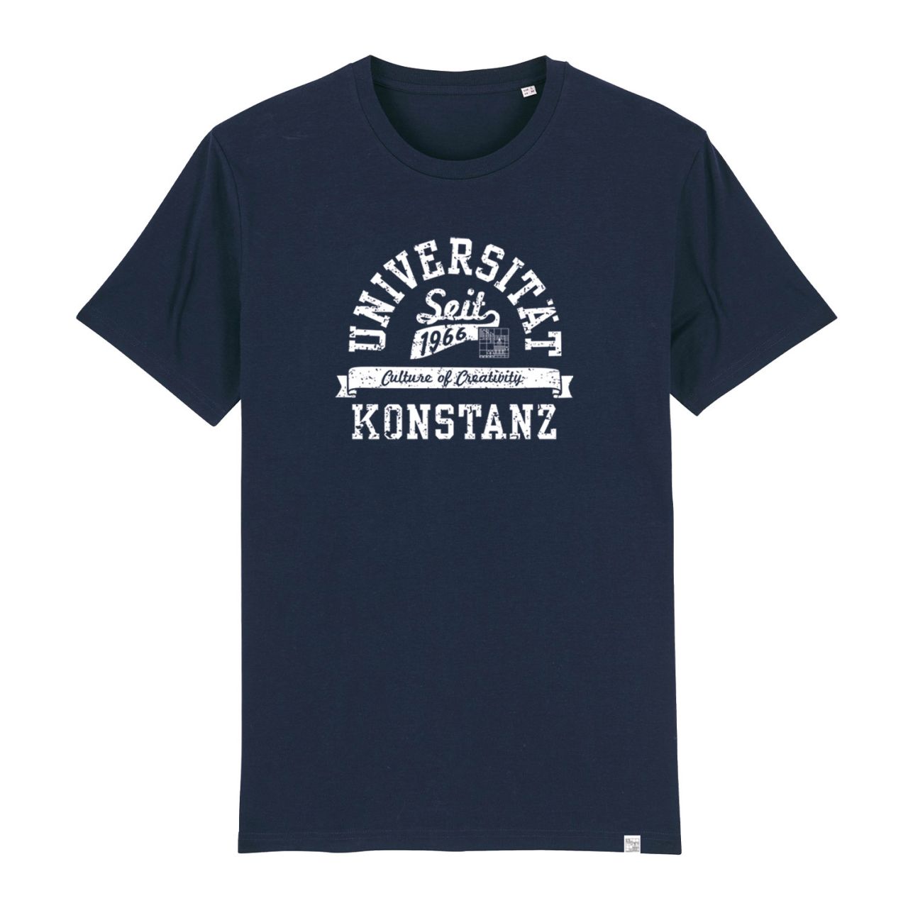 Herren Organic T-Shirt, navy, berkley